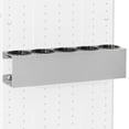 thumbnail image 1 of AA Products P-SH-Spray Can Rack 5 Bottle Spray Can Holder Wall-Mounted Rack, Steel Aerosol Can Rack Design for 16" D Van Shelving for Garage and Workspace (Silver), 1 of 5