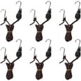 thumbnail image 2 of MouJkmer 2-Pack Kayak Rope Tie Down Straps – 1/4 X 12ft Adjustable Ratchet Straps For Canoe & Watercraft – 10,000 Lbs Breaking Strength 2 of 5
