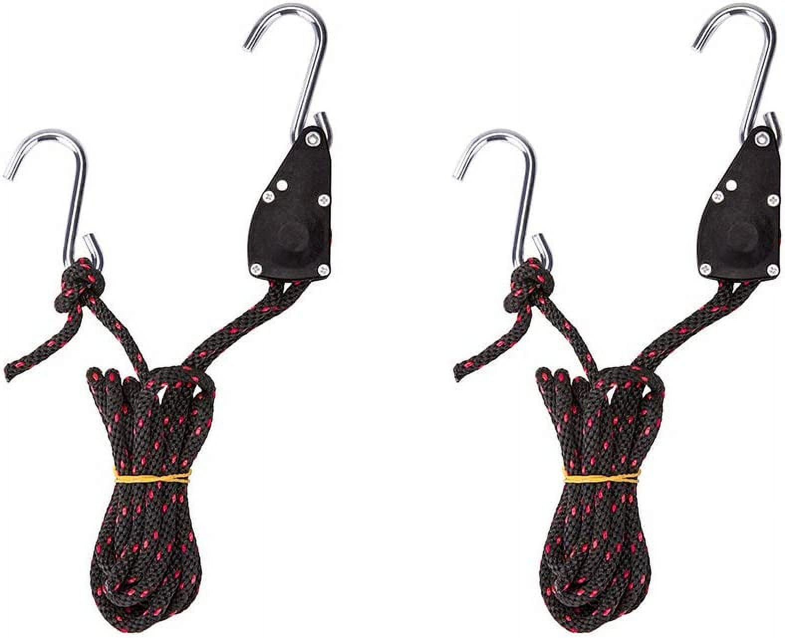 AA Products Ratchet Kayak and Canoe Bow and Stern Tie Down Straps