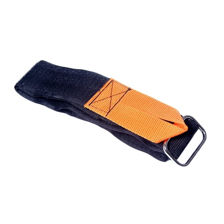 Touch Fastener Straps Double Side Tape Extention Universal Straps with Loop - 2 in x 36 in (1 pack)