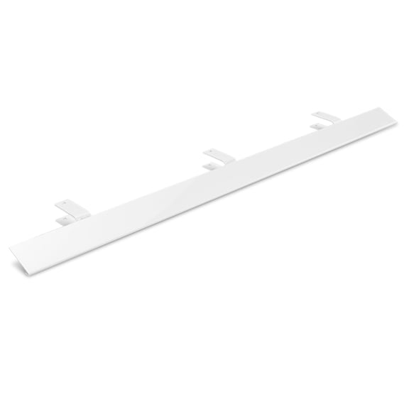 AA-Racks Aluminum 69" Ladder Rack Wind Deflector,Van Rack Accessory for Model AX302 Series White