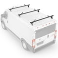 thumbnail image 1 of AA Racks Model AX302 Aluminum Van Ladder Roof Rack System Fits for 2013-On RAM ProMaster/ 2015-On Transit - 3 Bar 72', 1 of 8