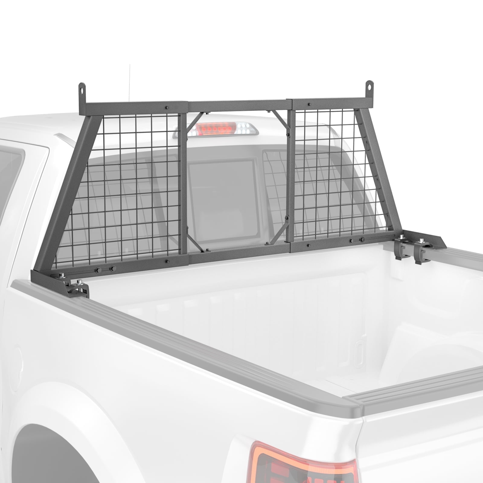 Hpickup Rack AA-Racks Model HX-502 Extendable Steel Removable Pickup Truck Headache ...