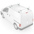 thumbnail image 1 of AA-Racks Model X202 Steel Van Roof Rack Cross Bars Fits 2013-On NV200/ 2014-On Transit Connect/ 2013-2017 City Express, 2 Bar 50'' - White, 1 of 8