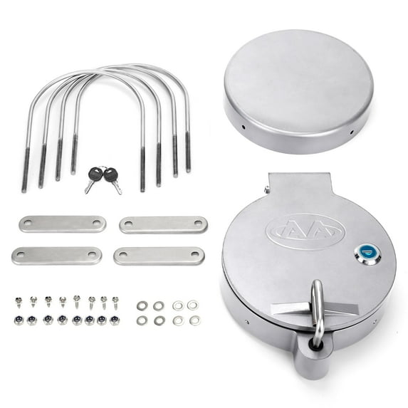 AA-Racks Universal Conduit Carrier Kit Fit 8" PVC Pipe, No Drilling Required, Silver