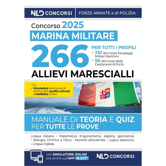 AA. VV. Concorso per l'ammissione di 266 Allievi Marescialli della Marina Militare (Paperback)