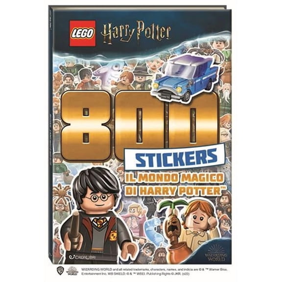 AA VV Il mondo magico di Harry Potter. 800 stickers. Lego Harry Potter. Ediz. a col (Paperback)