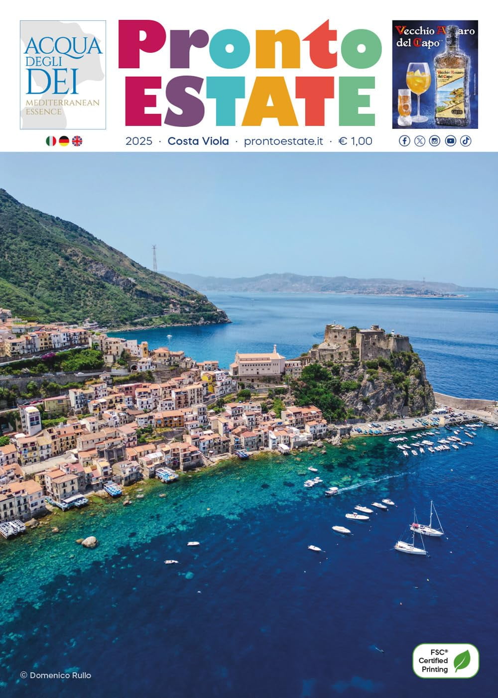 AA.VV. Pronto estate. «Costa Viola» 2025 (Paperback)