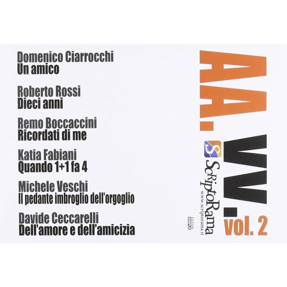 AA VV,Scriptorama AA.vv. (Vol. 2) (Paperback)