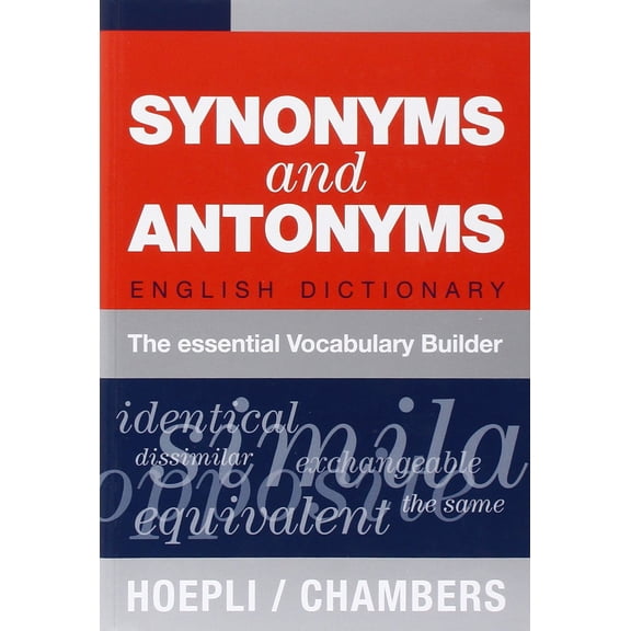 AA VV Synonyms and Antonyms. English Dictionary. The essential Vocabulary Builder (Paperback)