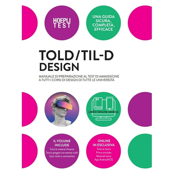 AA. VV. TOLD/TIL-D Design. Manuale di preparazione al test di ammissione a tutti i (Paperback)
