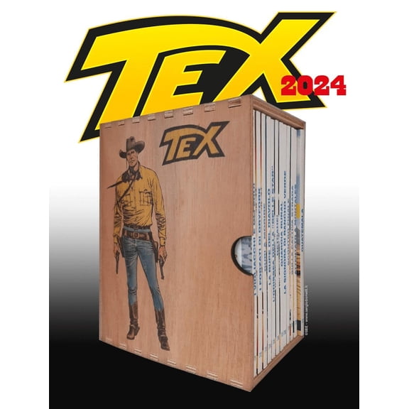 AA.VV. Un anno con Tex. Box 2024 (Paperback)