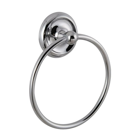 AA Warehousing Fall River Towel Ring - Chrome