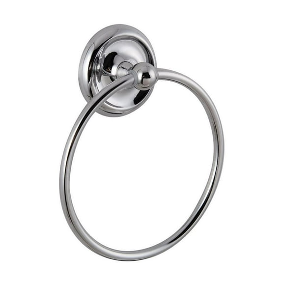 AA Warehousing Fall River Towel Ring - Chrome