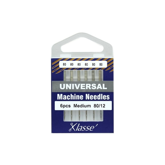 AA5100 080 KLASSE MACH NEEDLE UNIVERSAL SZ SZ80 12 6PC