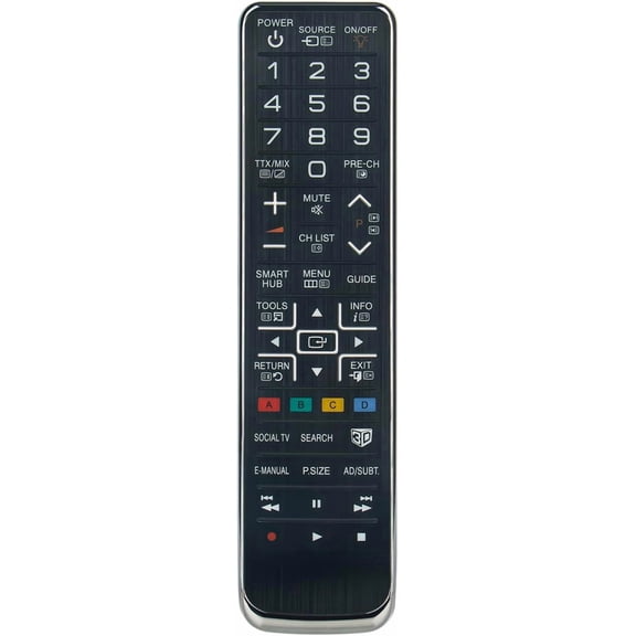 AA59-00543A Replacement Remote Control Commander fit for Samsung LED LCD Plasma 3D TV PS51D8000FU UE55D7000LU