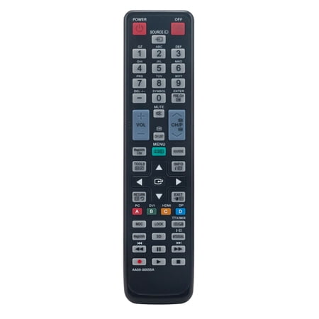 AA59-00555A Replace Remote for Samsung TV Monitor DE55A DE46A ME40A ME46A DE40A