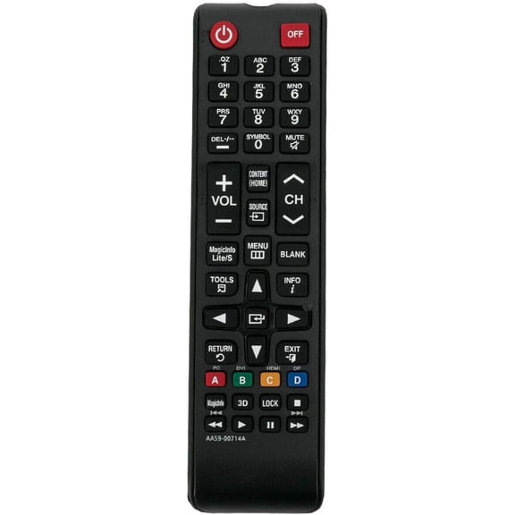 AA59-00714A Remote Control Commander fit for Samsung Commercial Display Monitor Digital Signage DE40C DE46C