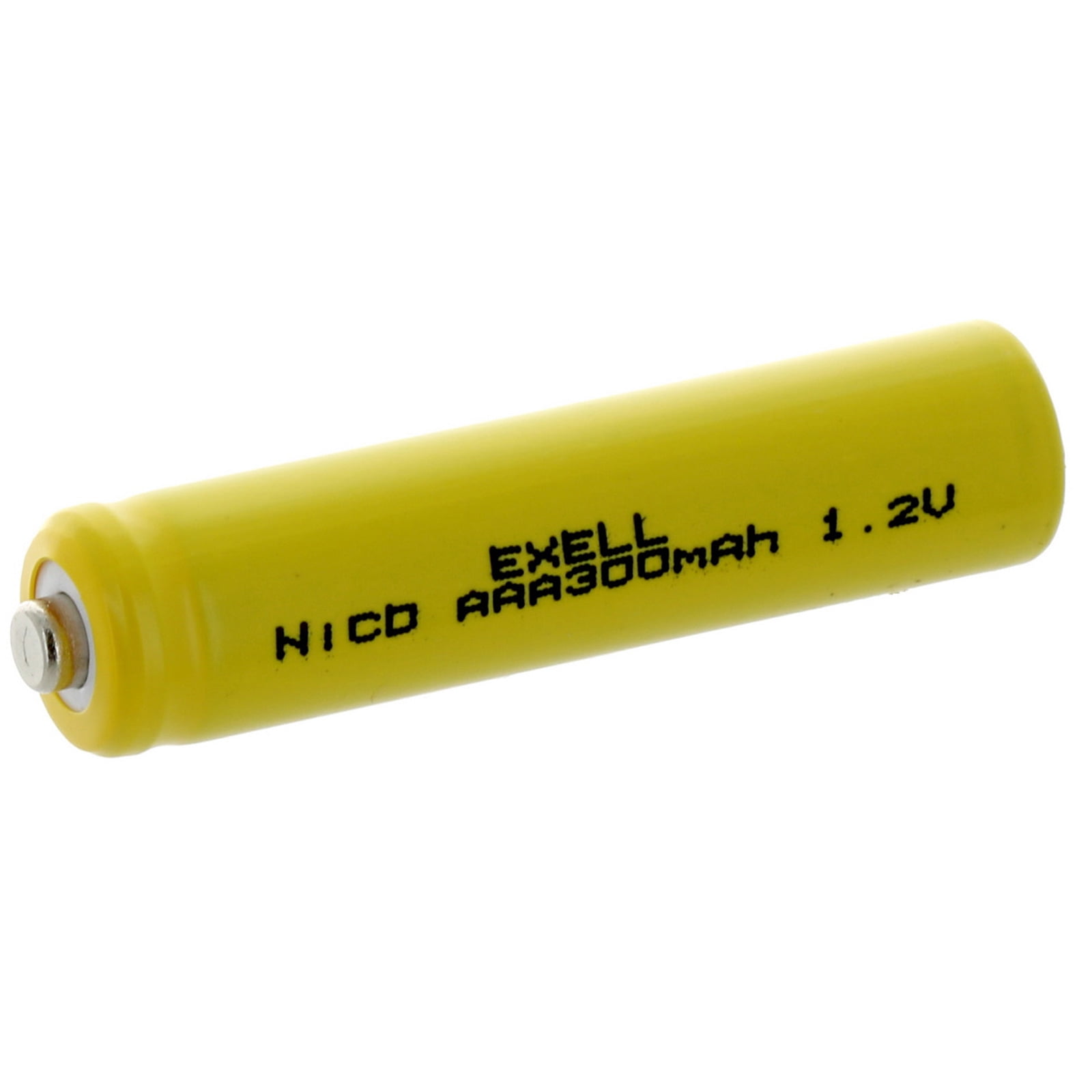 AAA 1.2V 300mAh Button Top Rechargeable Battery for DIY, Radios, Power