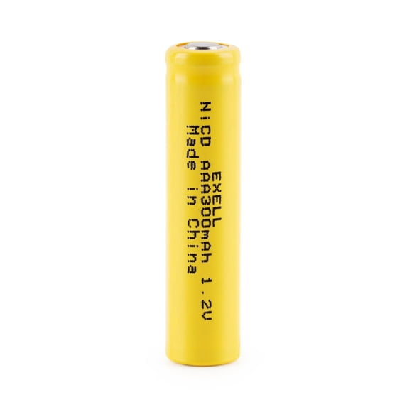 AAA 1.2V 300mAh Flat Top Rechargeable Battery for Razor, FRS, Custom, DIY Pack
