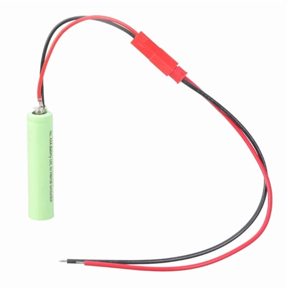 AAA Dummy Battery Shell Dummy Battery Placeholder with JST Connector Male Wire for External Power Adapter Setup