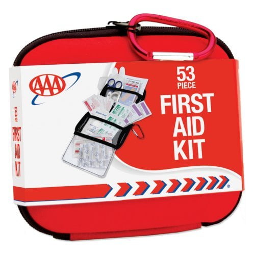 AAA Hardshell Travel First Aid Kit 53 Piece