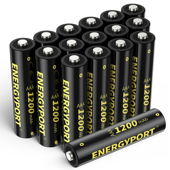 AAA Lithium Batteries, 16Pack Triple A Batteries, 1.5V 1200mAh Longer Lasting AAA Batteries for Flashlight, Toys, Remote Control, Non-Rechargeable