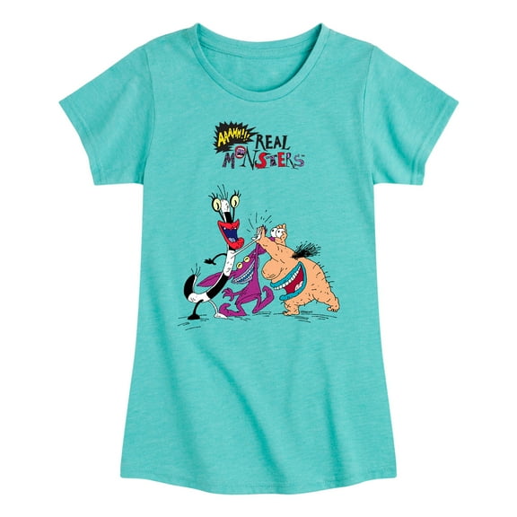 AAAAHH!! Real Monsters - High Five - Toddler And Youth Girls Short Sleeve Graphic T-Shirt