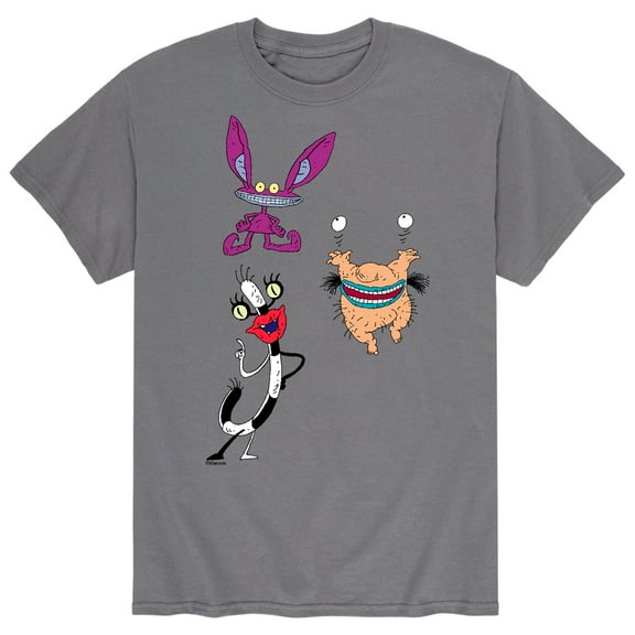 AAAAHH!! Real Monsters - Monsters Close Up - Men's Short Sleeve Graphic T-Shirt