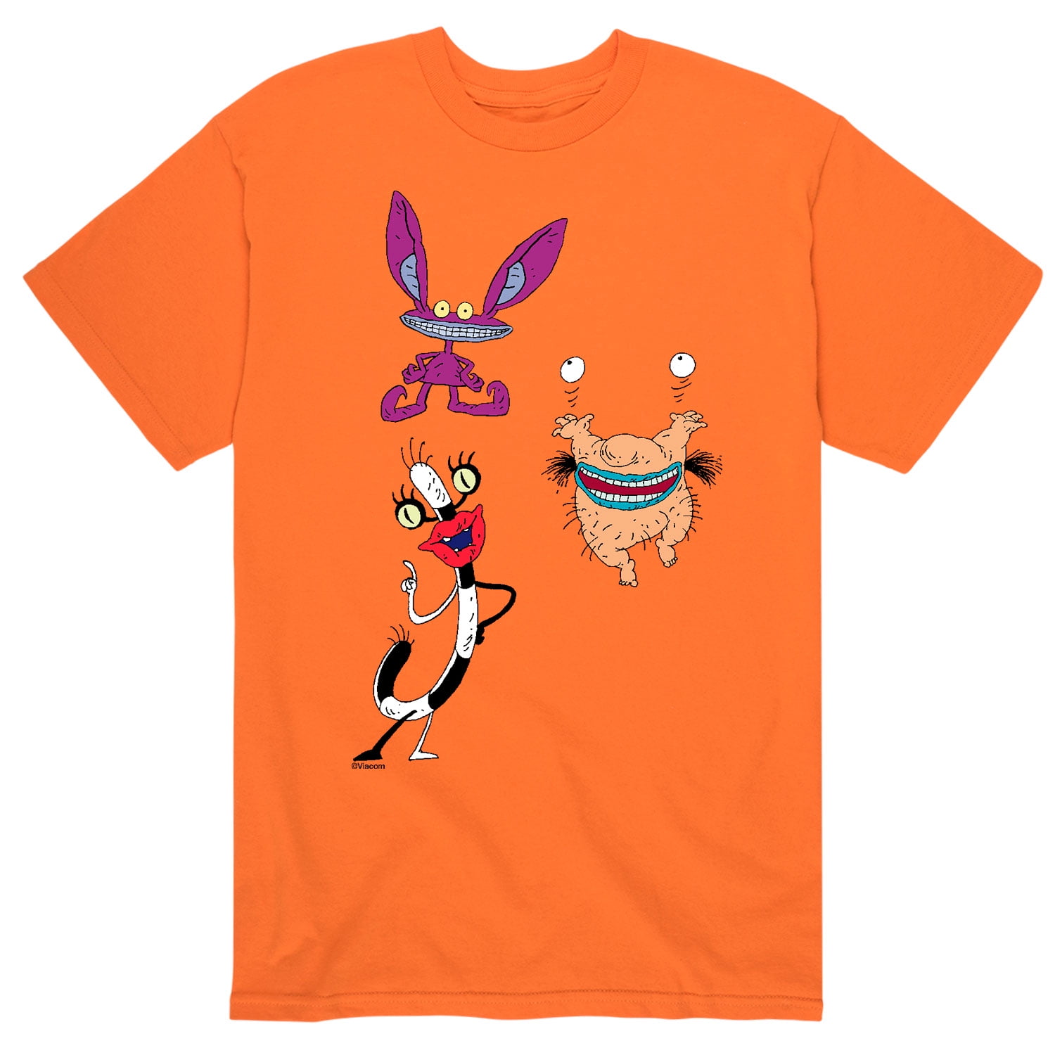 AAAAHH!! Real Monsters - Monsters Close Up - Men's Short Sleeve Graphic T- Shirt - Walmart.com