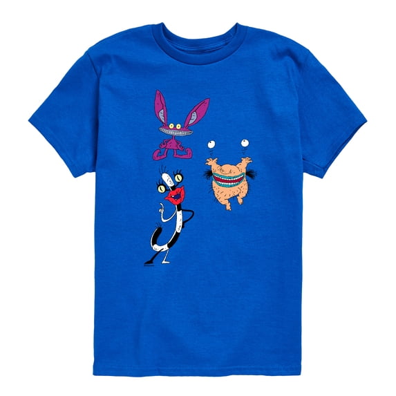 AAAAHH!! Real Monsters - Monsters Close Up - Toddler And Youth Short Sleeve Graphic T-Shirt