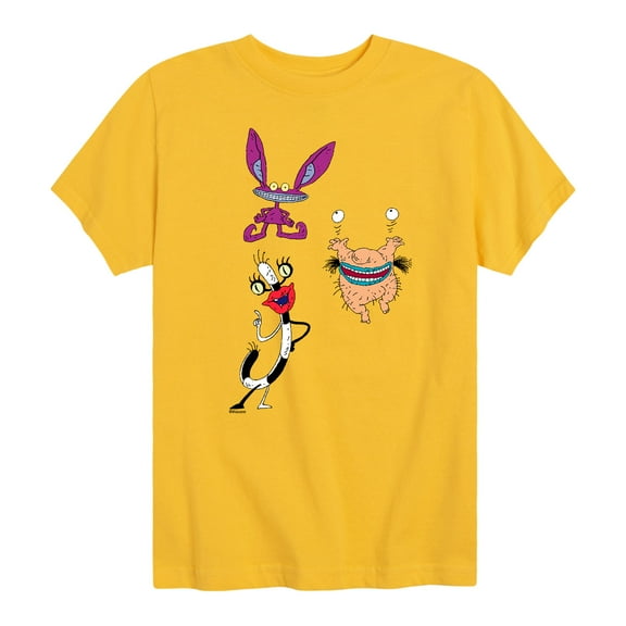 AAAAHH!! Real Monsters - Monsters Close Up - Toddler And Youth Short Sleeve Graphic T-Shirt