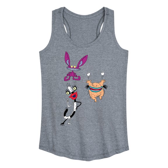 AAAAHH!! Real Monsters - Monsters Close Up - Women's Racerback Tank Top