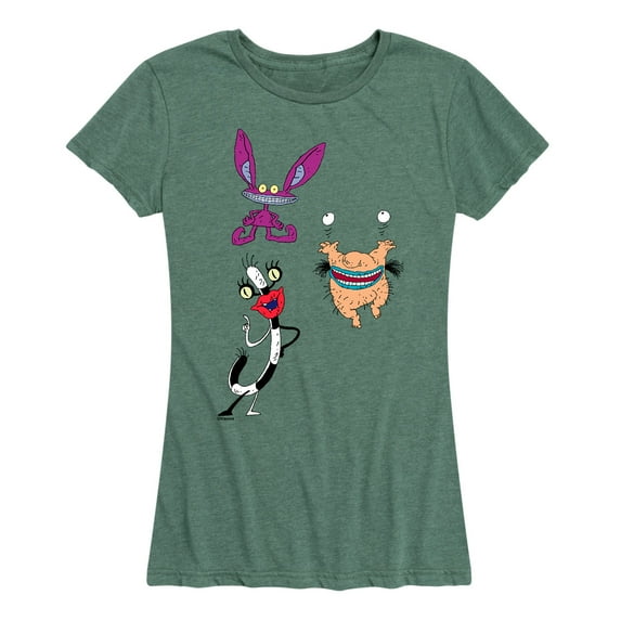 AAAAHH!! Real Monsters - Monsters Close Up - Women's Short Sleeve Graphic T-Shirt