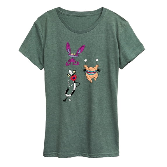 AAAAHH!! Real Monsters - Monsters Close Up - Women's Short Sleeve Graphic T-Shirt