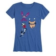 thumbnail image 1 of AAAAHH!! Real Monsters - Monsters Close Up - Women's Short Sleeve Graphic T-Shirt, 1 of 4