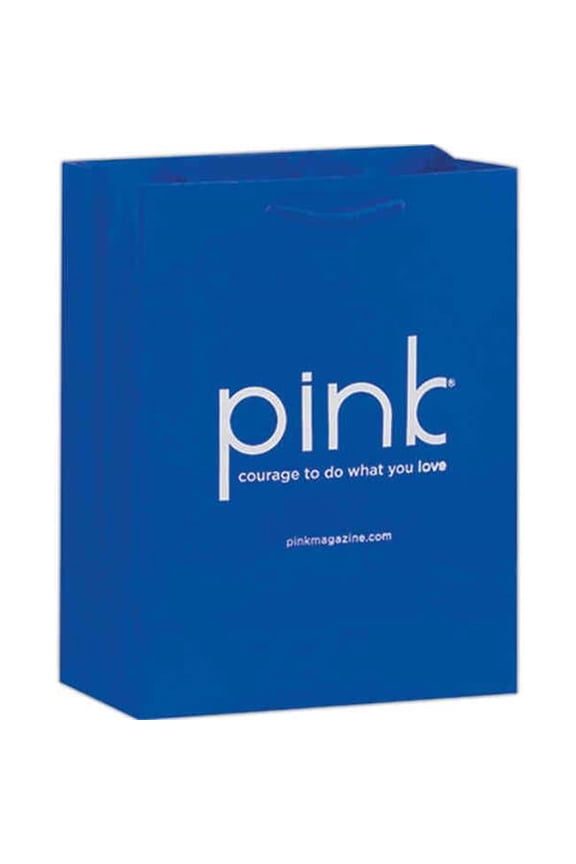 2L8410 8 in. x 10 in. Gloss Laminated Euro Tote Paper Shopper - Pack of 100