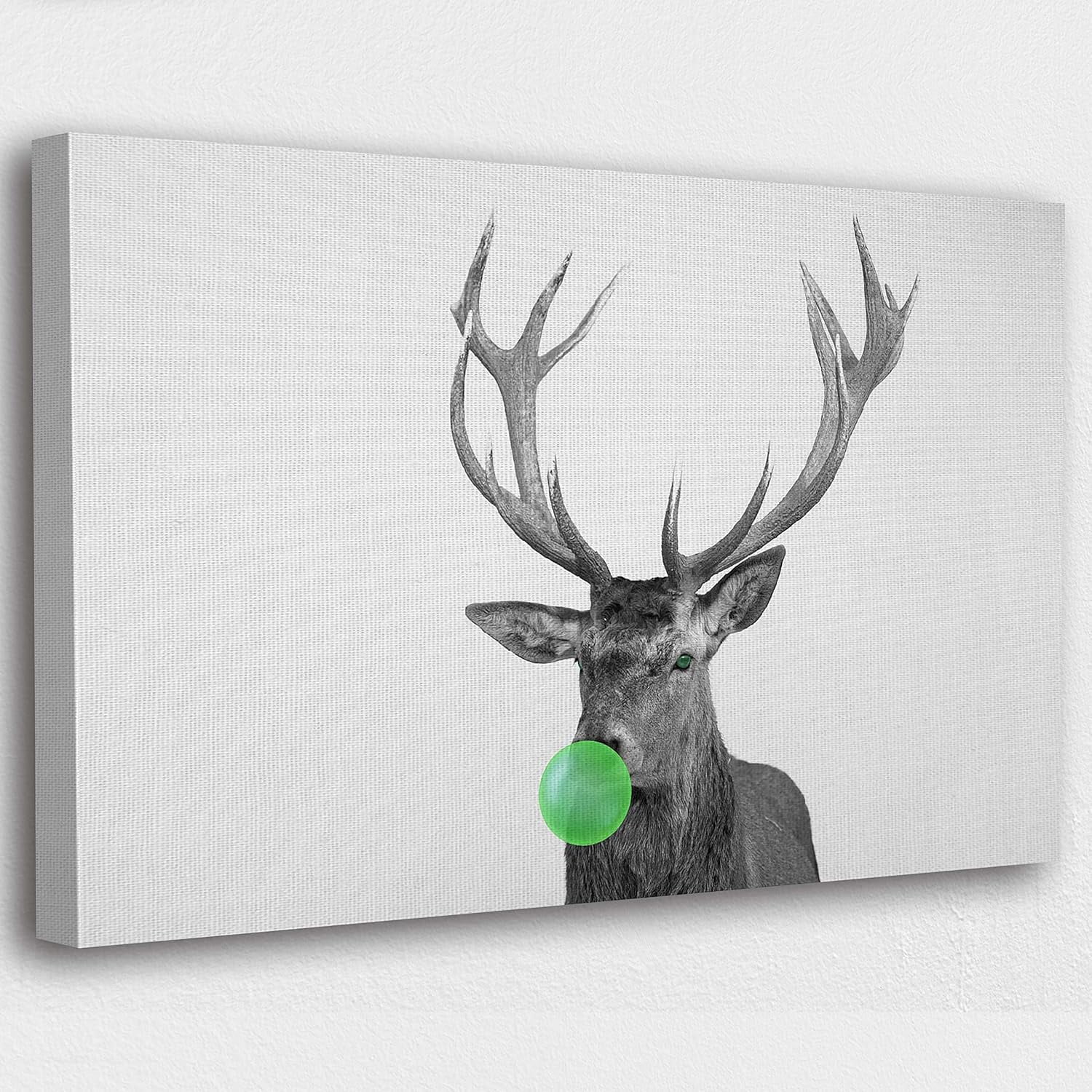 aaberic-animals-blowing-bubble-gum-wall-art-for-farmhouse-bathroom