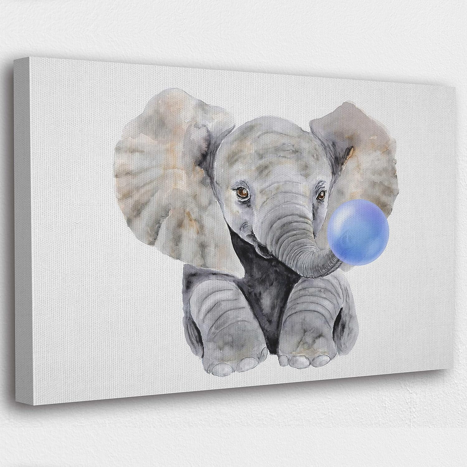 AABERIC Animals Blowing Bubble Gum Wall Art For Farmhouse Bathroom aaberic-animals-blowing-bubble-gum-wall-art-for-farmhouse-bathroom