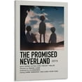 AABERIC Anime Posters The Promised Neverland Poster Manga Minimalist