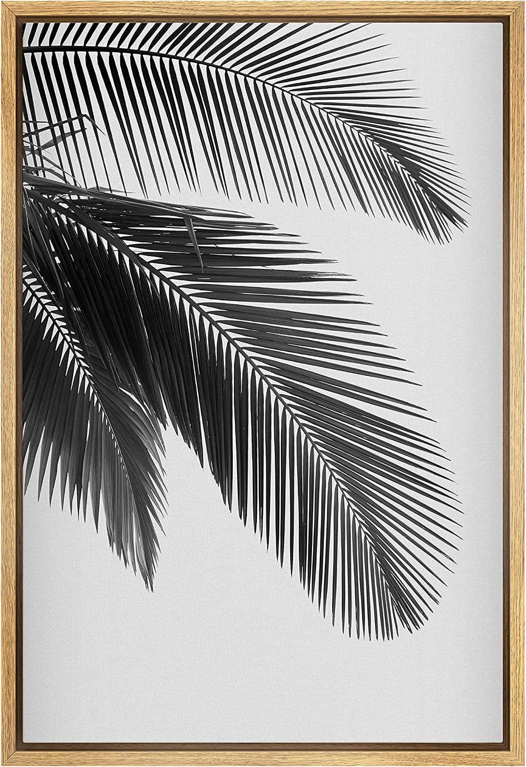 AABERIC Canvas Print Wall Art Colorful Rainbow Rings Geometric Shapes