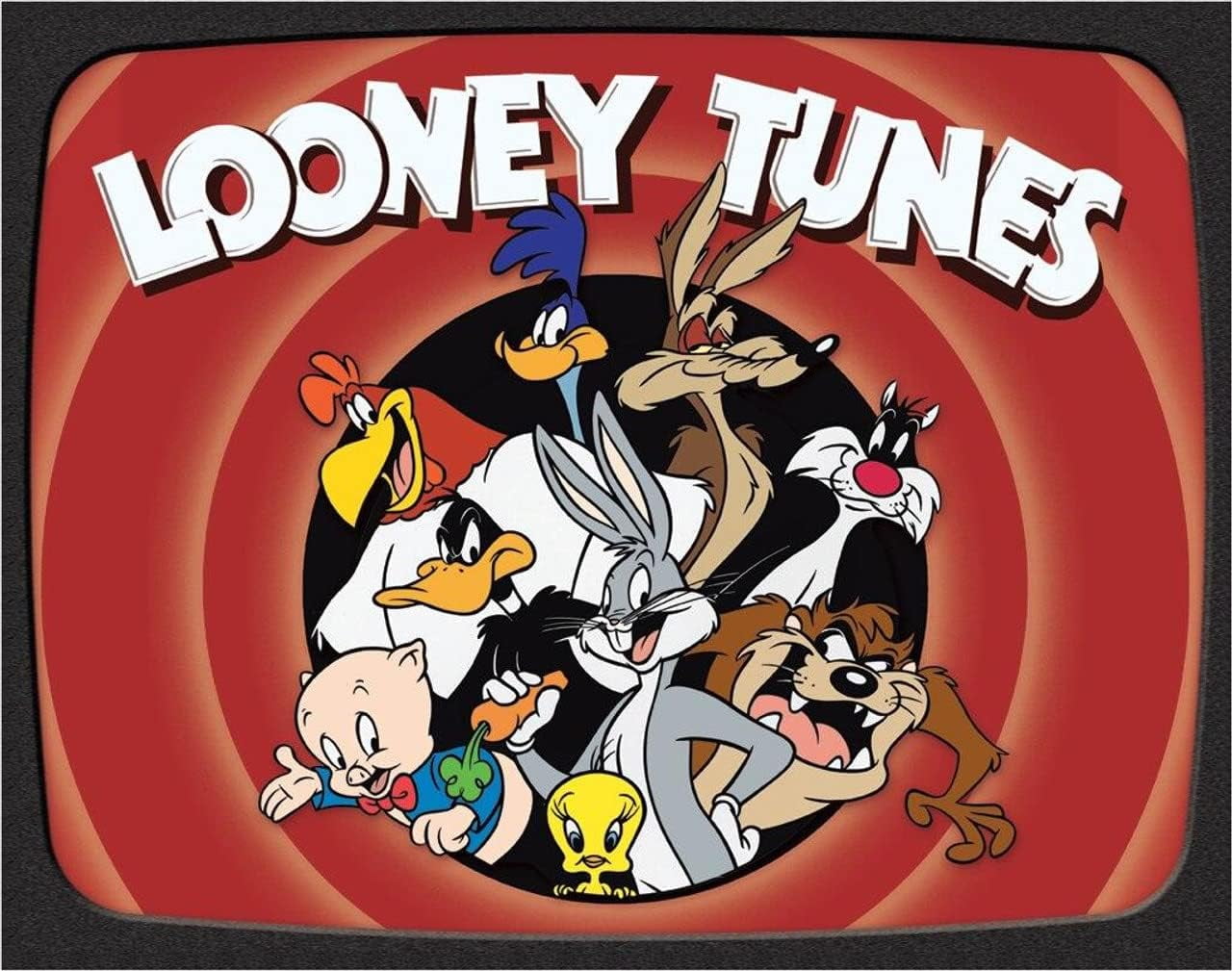 AABERIC Looney Tunes Family Tin Sign - Nostalgic Vintage Metal Wall ...