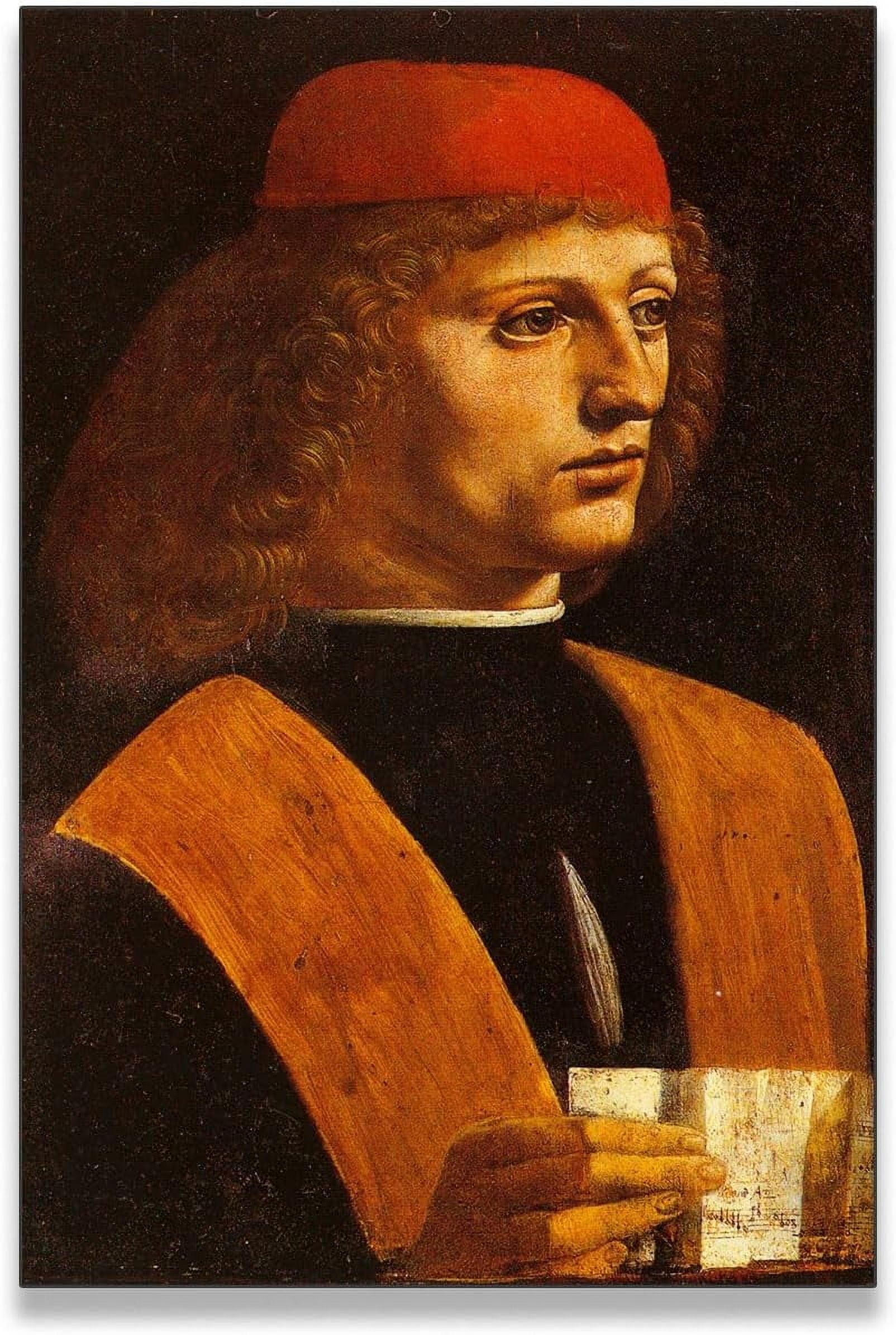 AABERIC Master Painter Leonardo da Vinci's Saint Jean Baptiste Oil ...