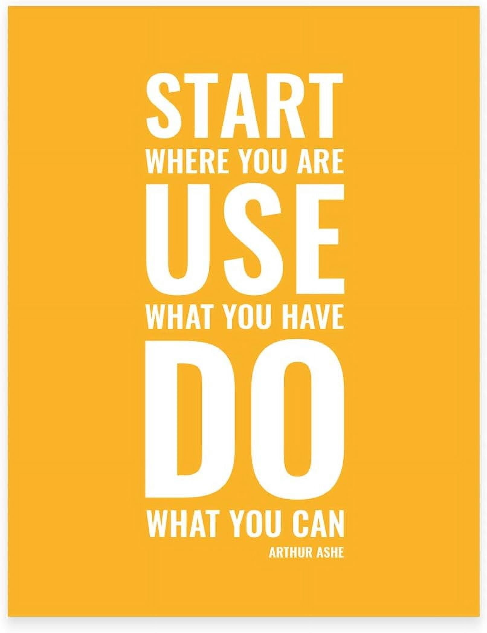 AABERIC Motivational Wall Art, Excellence is not an act, but a habit ...