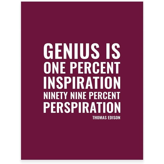 AABERIC Motivational Wall Art, Excellence is not an act, but a habit ...