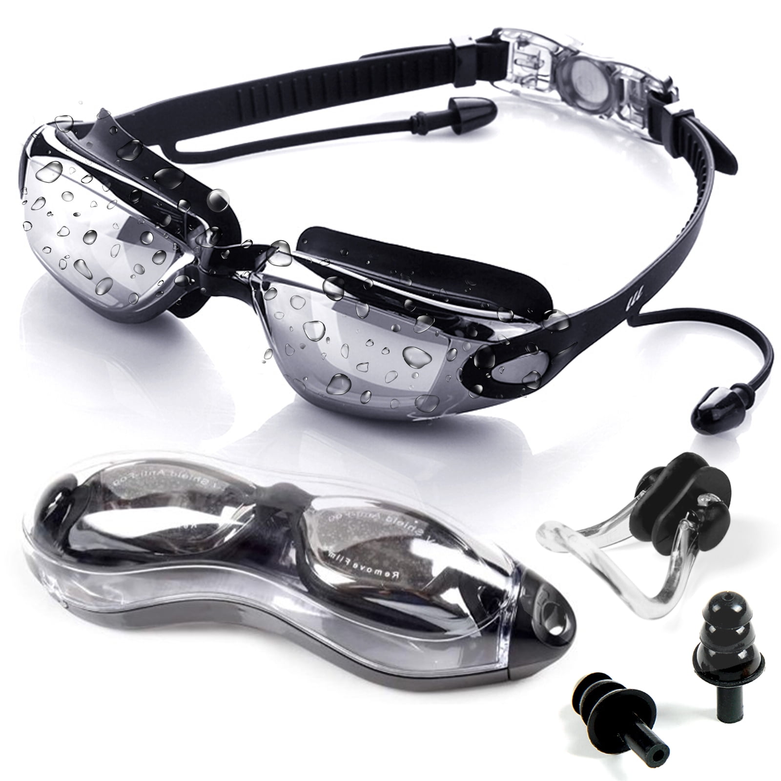 AABV Nearsighted Swimming Goggle for Men Women, Myopia Shortsighted Swim Goggles for Adults