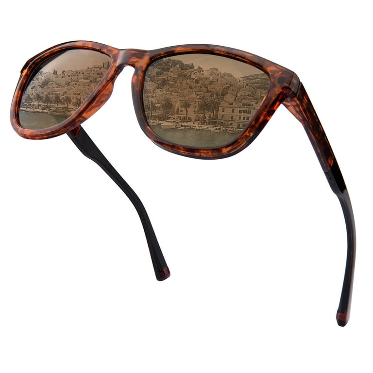 Tortoise shell sunglasses with mirrored lenses new arrivals