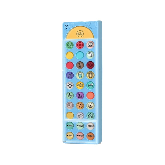 AAC Communication Device with 24 Talking Buttons & 6 Programmable Keys, Non Verbal Talking Aid for Speech Therapy, Portable Adjustable Volume Communication Tool for Those Unable to Speak