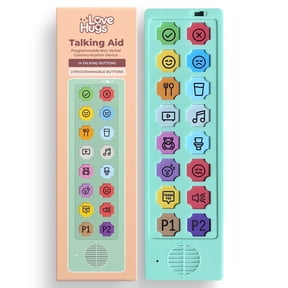 AAC Device for Autism. Non Verbal Communication Tools. Programmable AAC Communication Device 3+