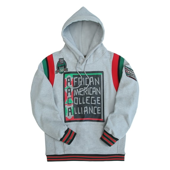 AACA HBCU Graphic Pullover Hoodie for Men and Women, Black College Heritage Pride Sweatshirt, MDH Grey